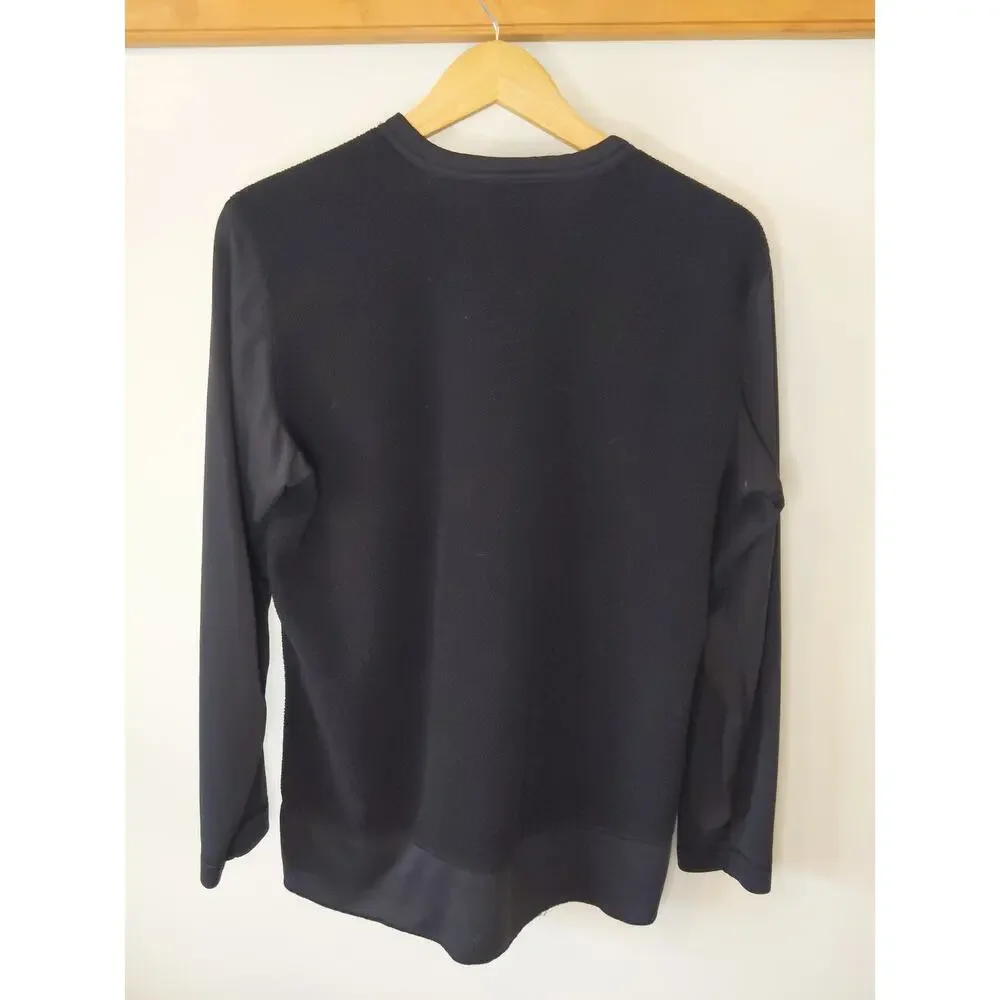 Patagonia Capilene Performance Black Base Layer Thermal Top Men Medium Gorpcore - Picture 2 of 7